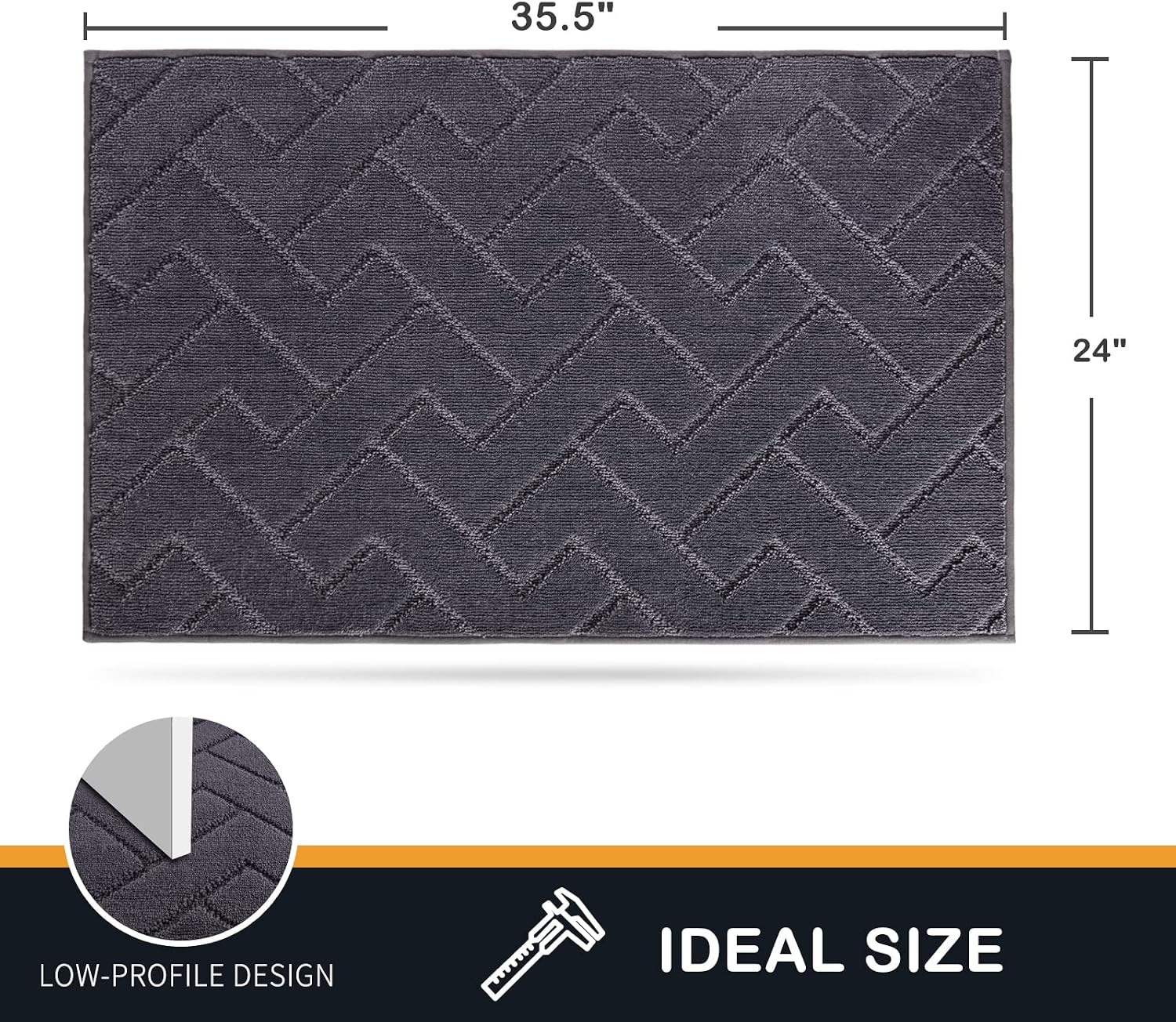 Thumbnail 1 de PURRUGS Dirt Trapping Mat 24x35.5