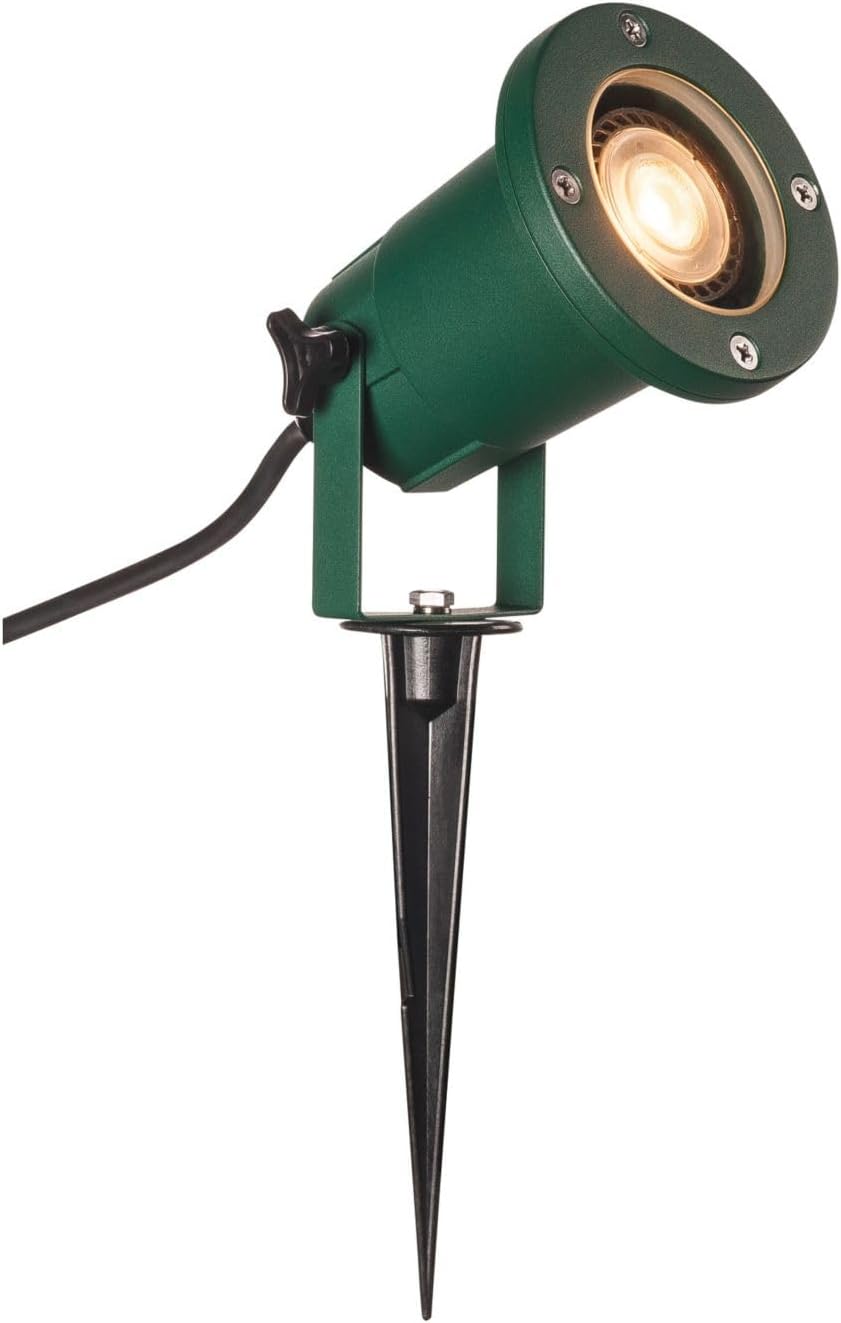 Detalle de SLV Nautilus XL Projecteur LED avec piquet – éclairage extérieur robuste en aluminium, IP65