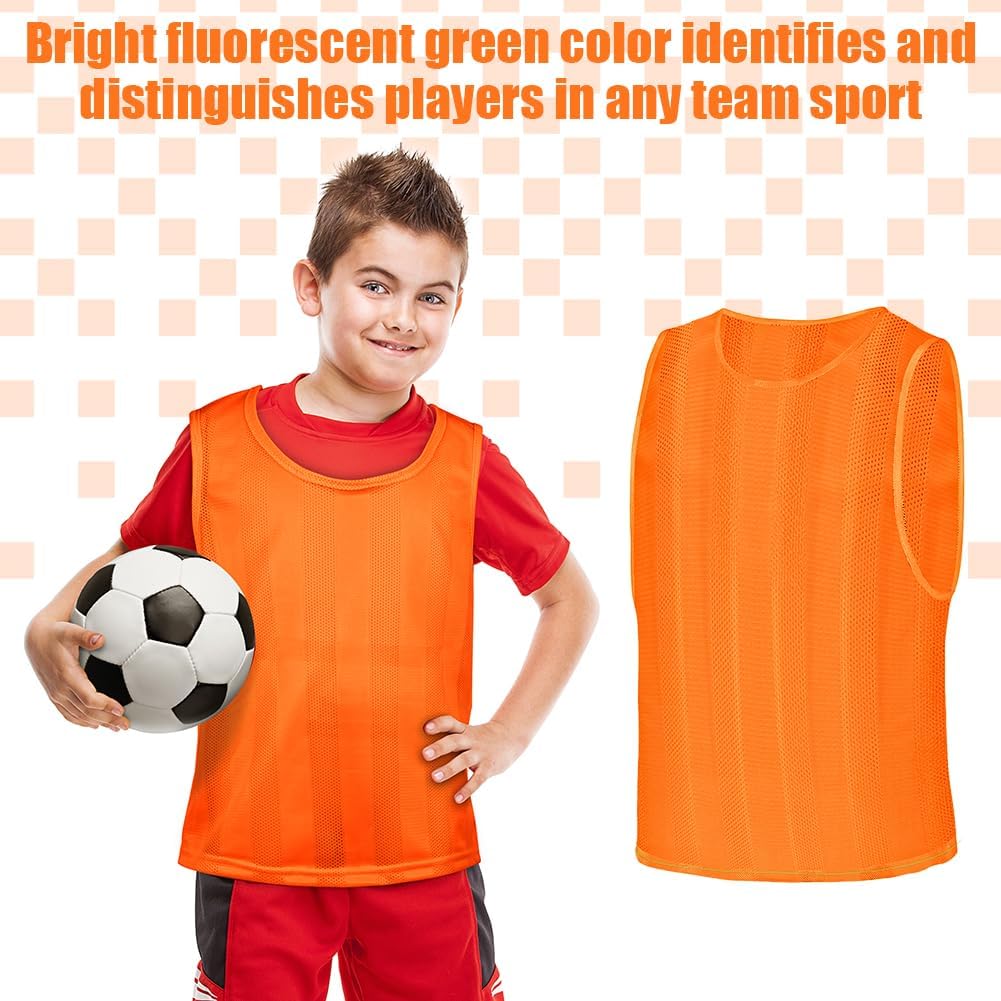 Thumbnail 3 de BSBUY 6 canottiere allenamento in rete traspirante, senza maniche, a righe (6 pezzi) verde, taglia 95