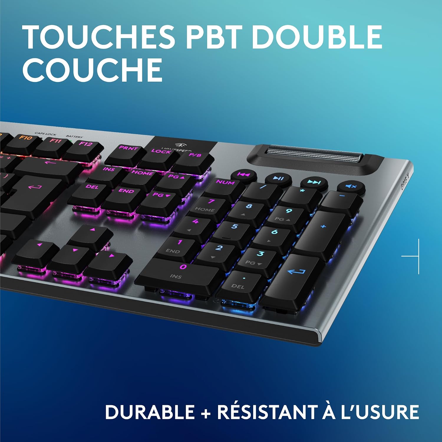 Thumbnail 6 de Logitech G G915 X clavier gaming ⌨