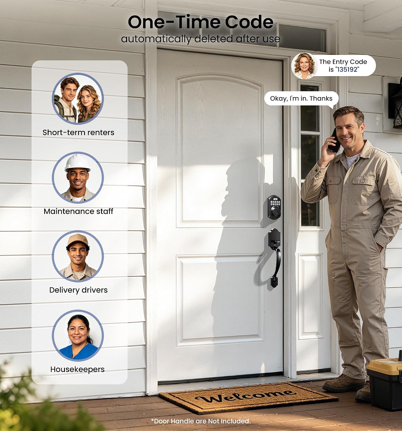 Detalle de Veise Keyless Entry Deadbolt VE001