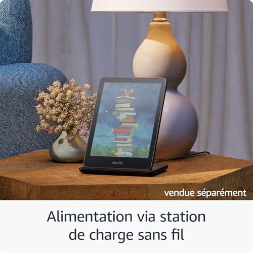 Detalle de Amazon Kindle Colorsoft Signature Edition (Nouvelle génération) – Écran couleur, autonomie prolongée et éclairage adaptatif