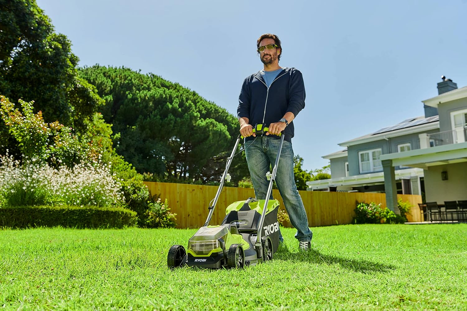 Thumbnail 6 de Ryobi OLM1833B 18V ONE+ Cordless 33cm Lawnmower (Battery & Charger Excluded)