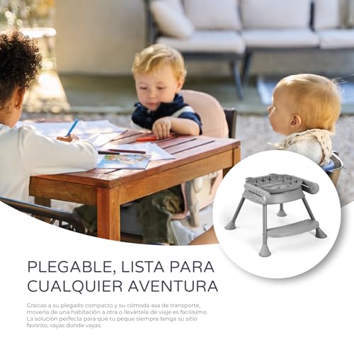 Thumbnail 4 de MS - Trona para bebé BELLY Y SPOON 3 en 1: trona, alzador y silla plegable (color SPOON VERDE)