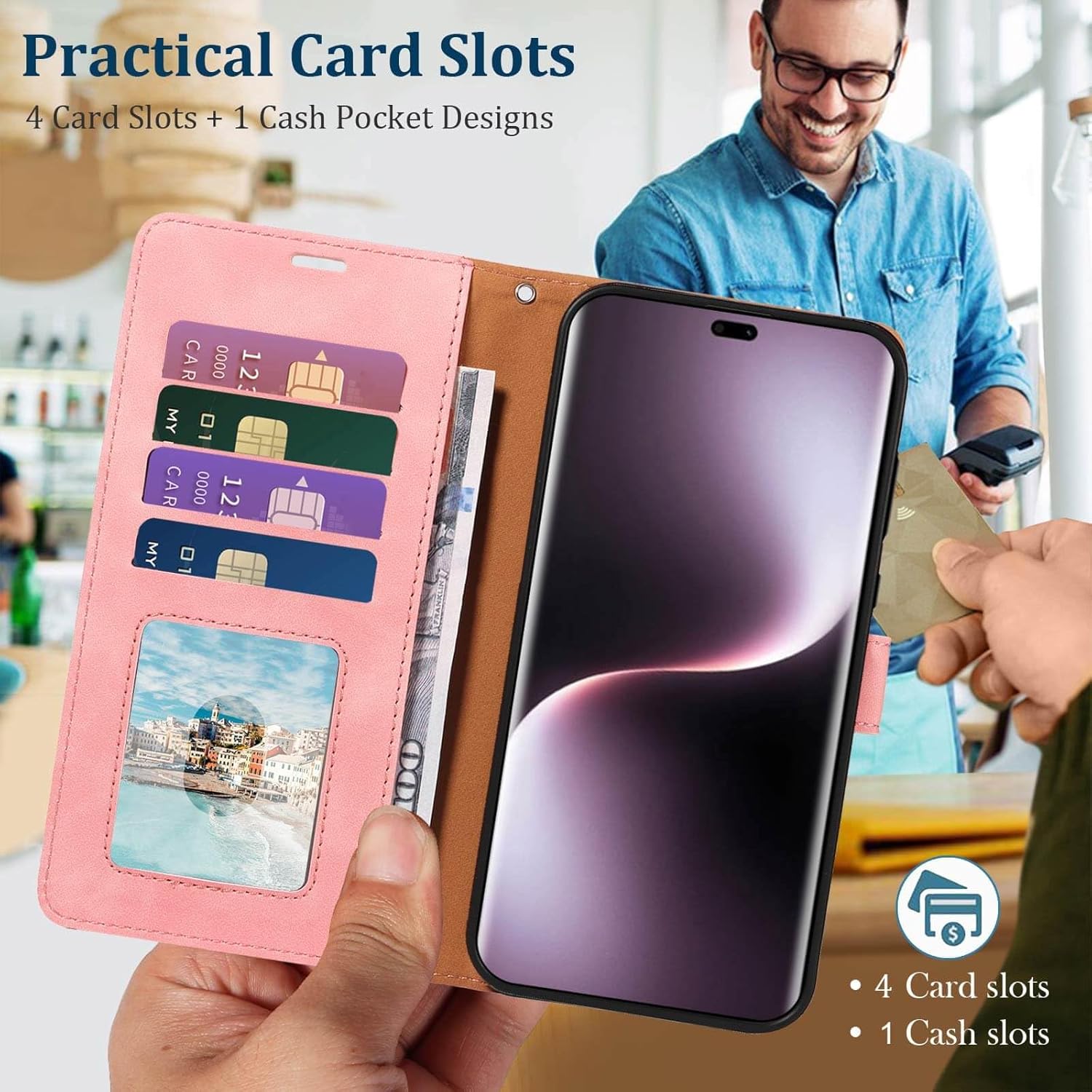 Thumbnail 1 de GOTOURED Magic 7 Lite Wallet Case 4‑Slot