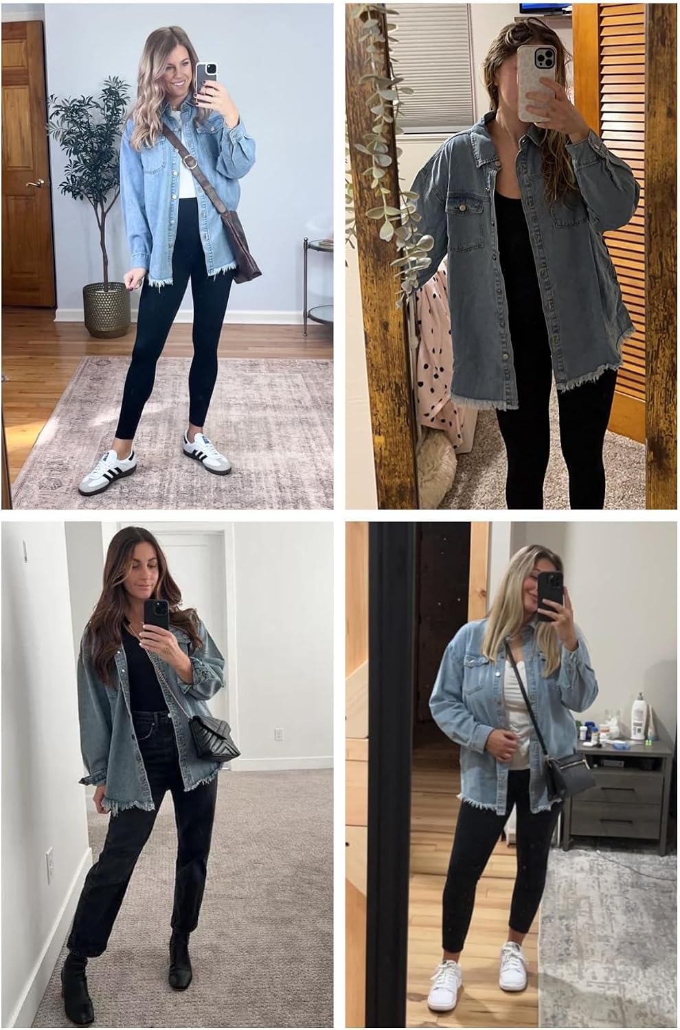 Thumbnail 4 de Dokotoo Women's Oversized Denim Jacket casual jean jacket