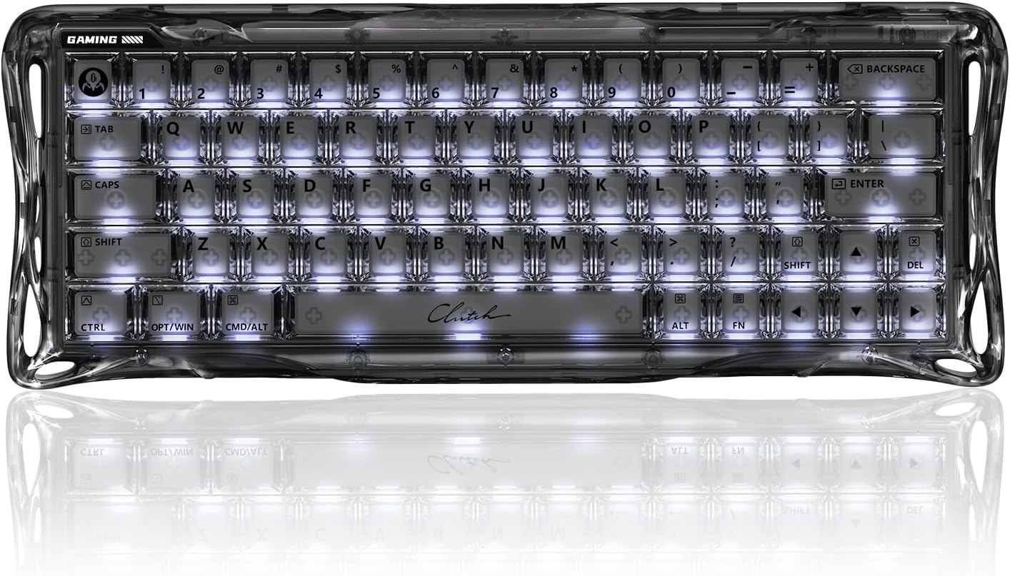 GravaStar Mercury V60 HE Clavier Gaming Noir (V60 HE) à interrupteurs magnétiques