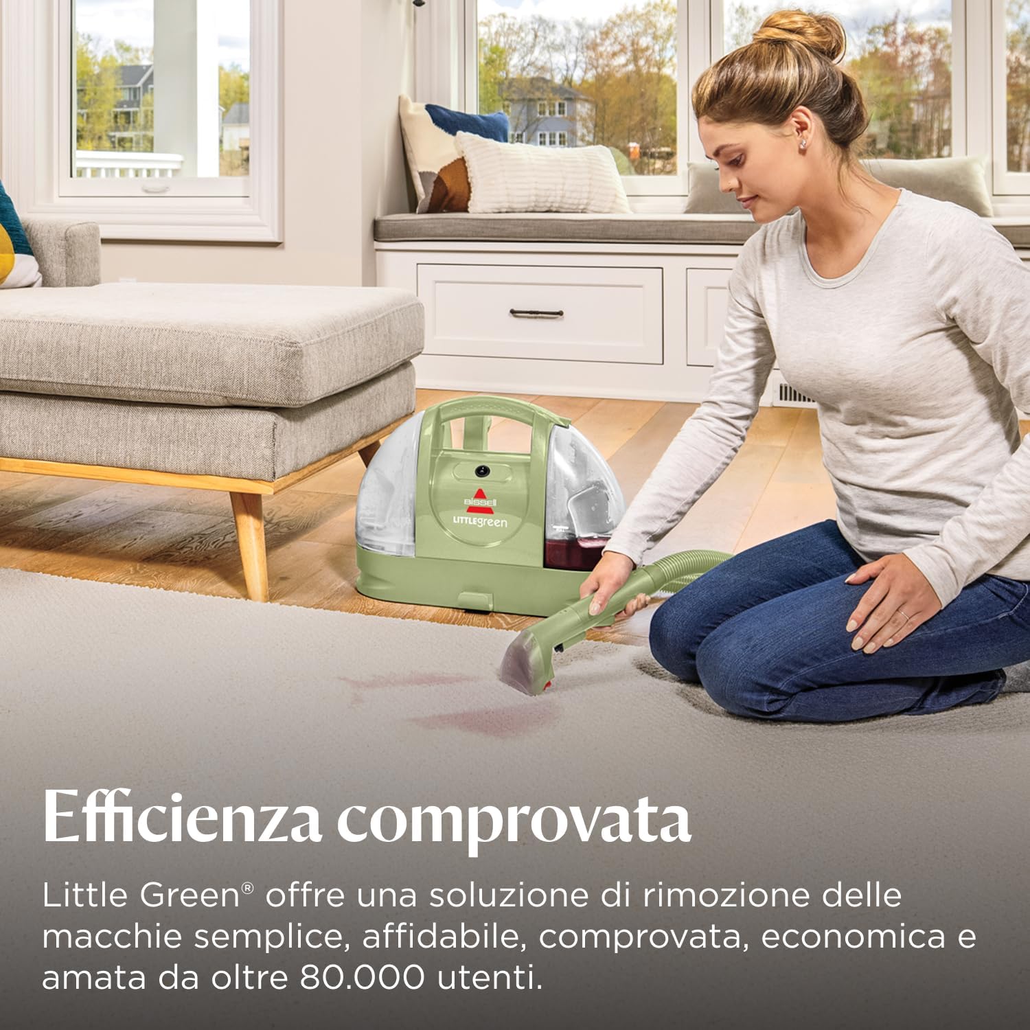 Detalle 2 de BISSELL Little Green Lavatappeti 340W