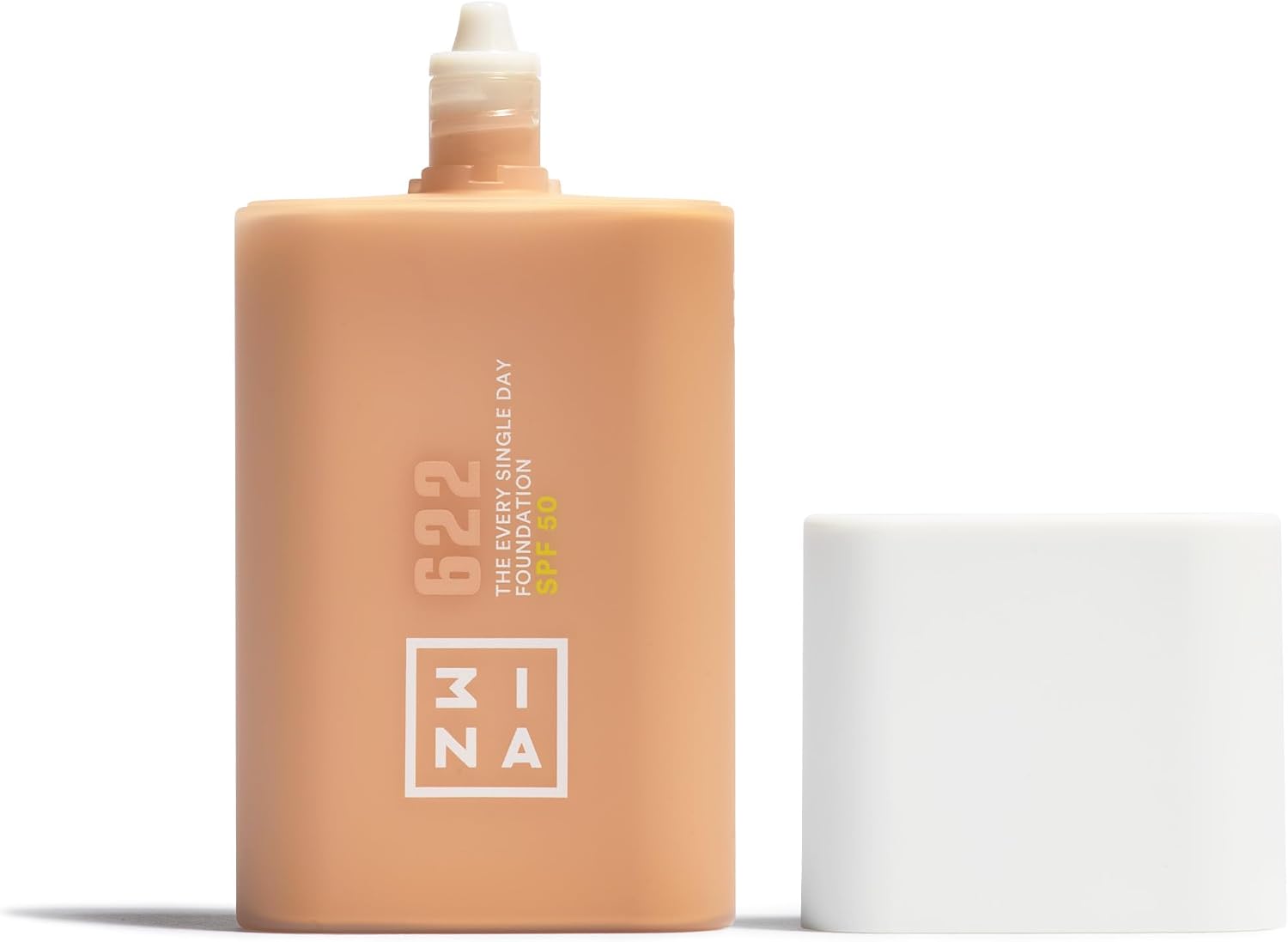 Detalle de 3INA The Every Single Day Foundation SPF 50 622 – podkład z 2% niacynamidu