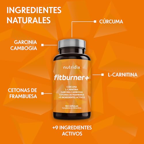 Thumbnail 2 de FitBurner Quemagrasas con L-Carnitina y Garcinia Cambogia 💊