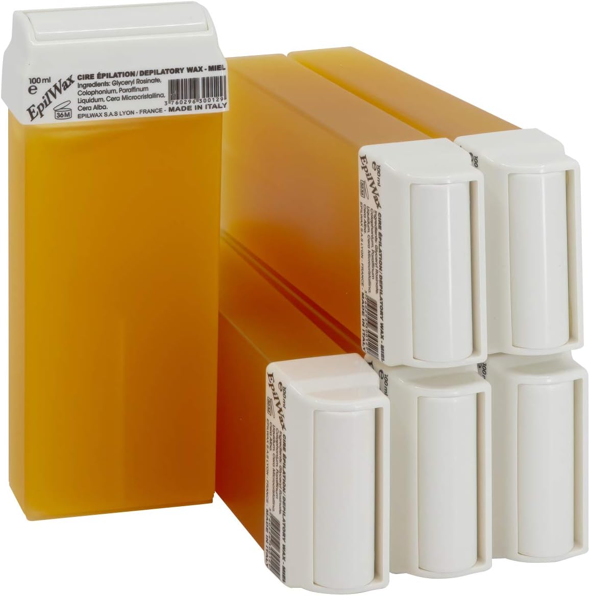 Detalle de EpilWax zestaw do depilacji roll-on, podgrzewacz 30 W, podstawka i 6 wkładów