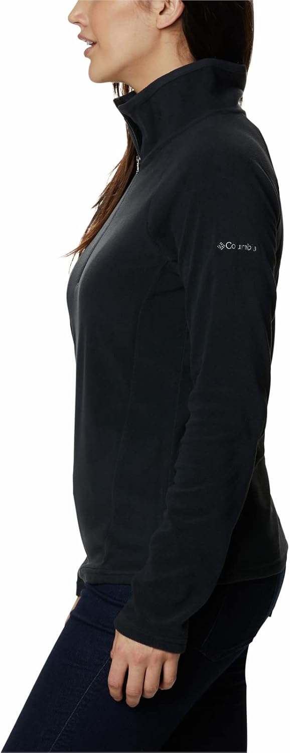Thumbnail 2 de Columbia Glacial IV Polaire Femme 1/2 Zip (noir, taille S) — micropolaire à demi-zip
