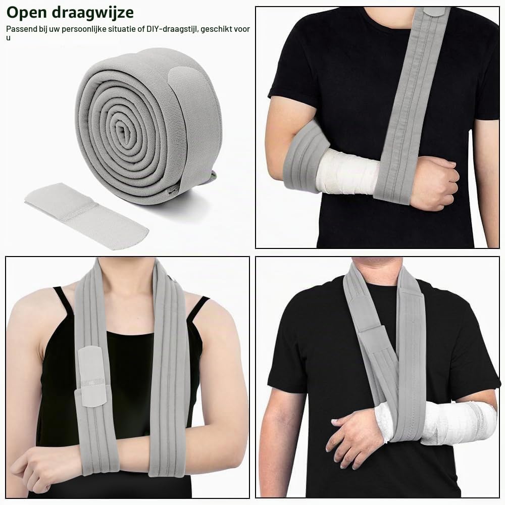 Detalle de Aoreun armslinger, verstelbaar, 160 cm, licht en voor links en rechts
