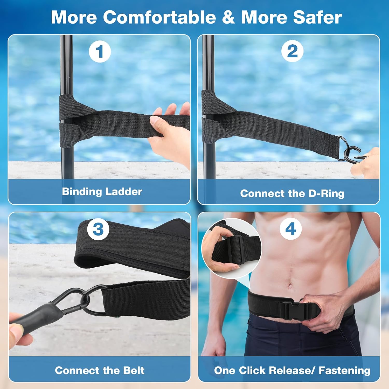 Thumbnail 3 de InemzTal IT-Swim Belts-11505029-FBA simbälte med elastiskt band upp till 8,5 m