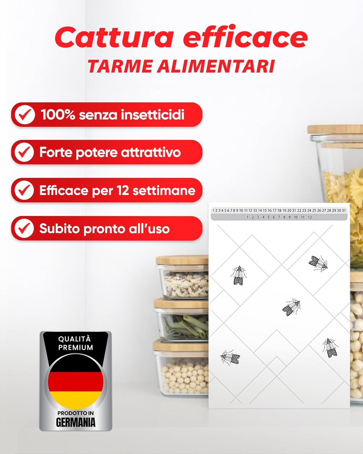 Detalle 2 de Trappole Farfalline Alimentari PIC 12 🪲