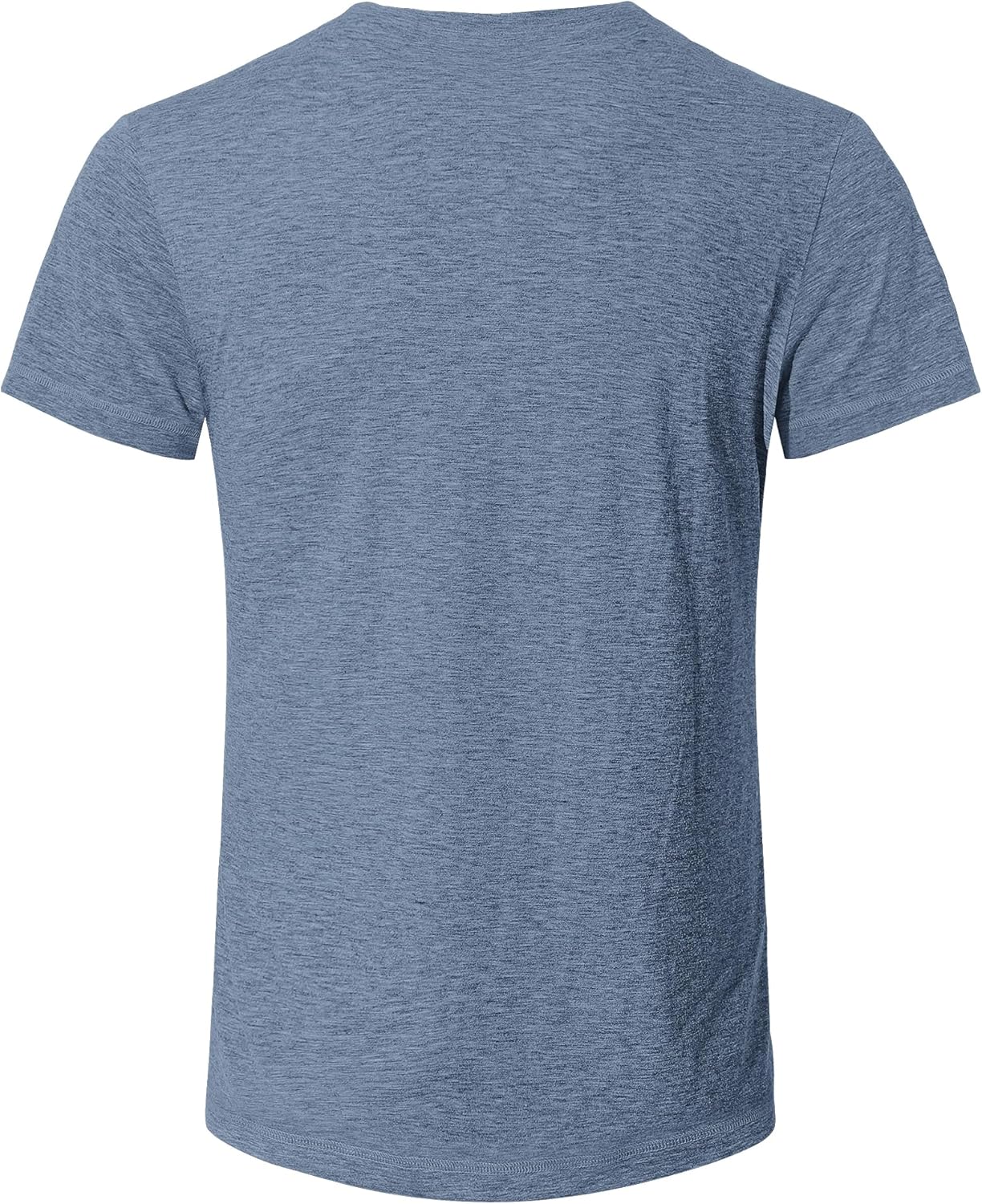 Thumbnail 3 de TARAINYA Herren Baumwoll-T-Shirt Kurzarm Rundhals Einfarbig – M bis 4XL