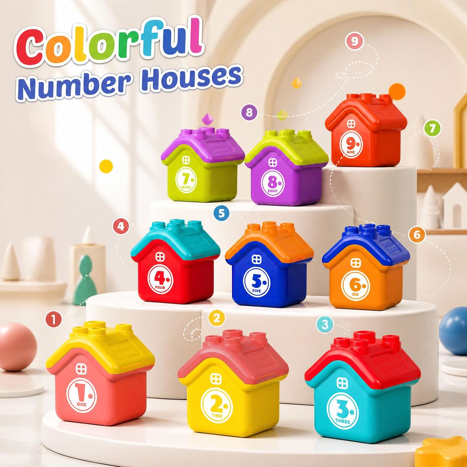Detalle 2 de Luoba Toddler Train Set