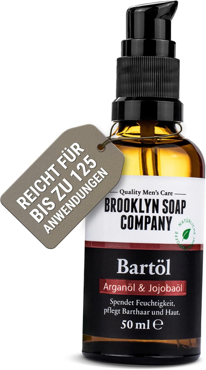 Detalle de Brooklyn Soap Company Olio da Barba – 50 ml