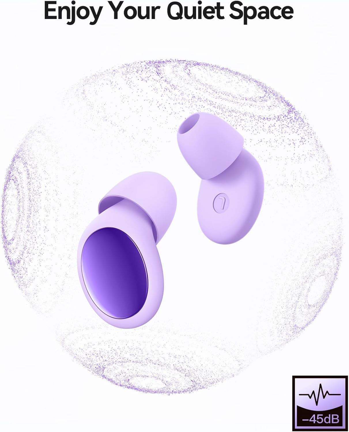Detalle de Ear Plugs 45dB Noise Cancelling for Sleep
