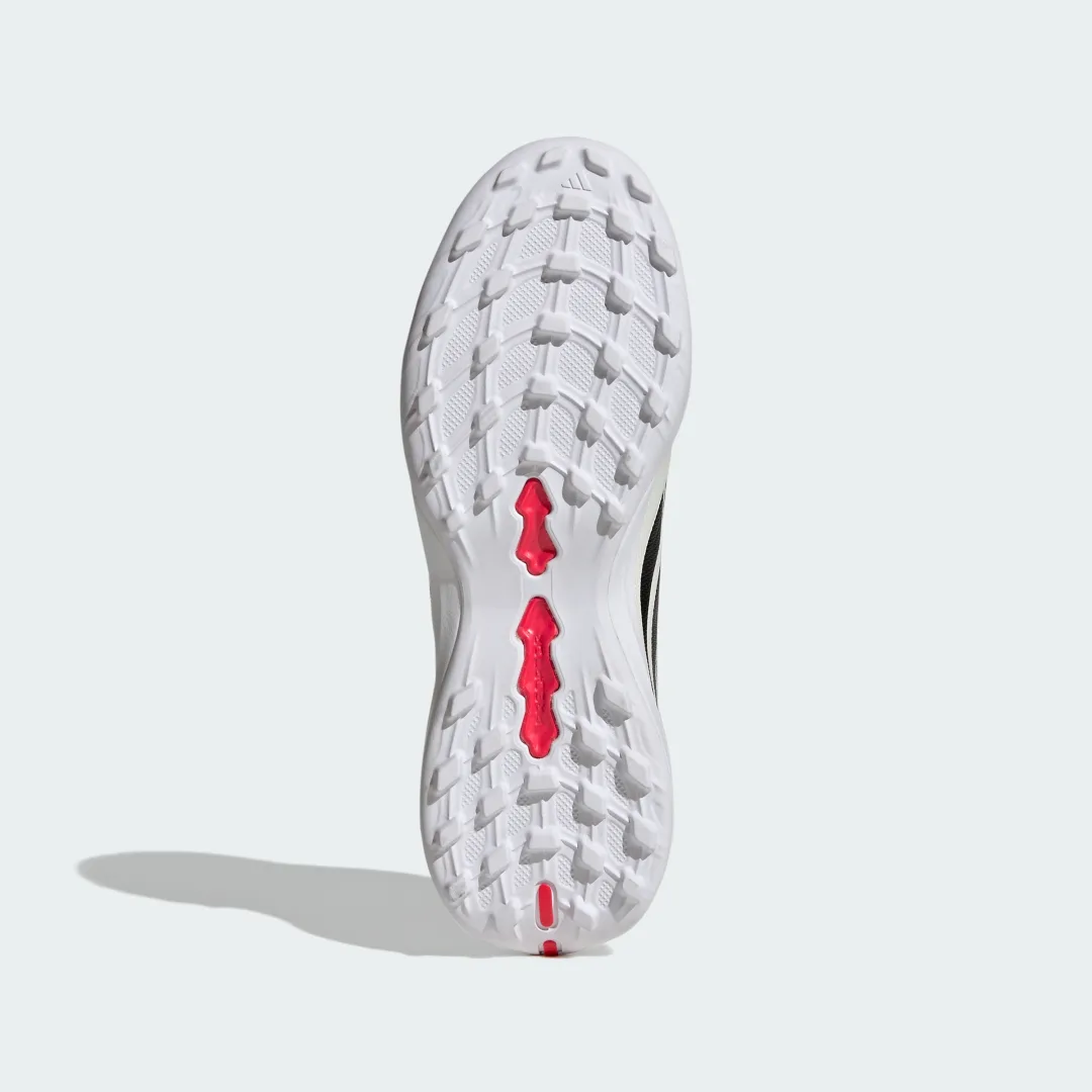Detalle 2 de Zapatilla de fútbol Predator League de Adidas (lengüeta plegable) – moqueta, Rojo