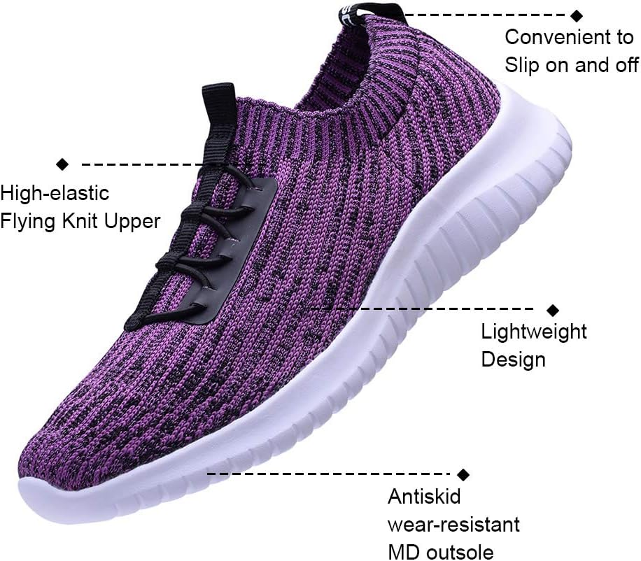 Thumbnail 1 de TIOSEBON Slip On Shoes Women – Lightweight Breathable Trainers with Memory Foam
