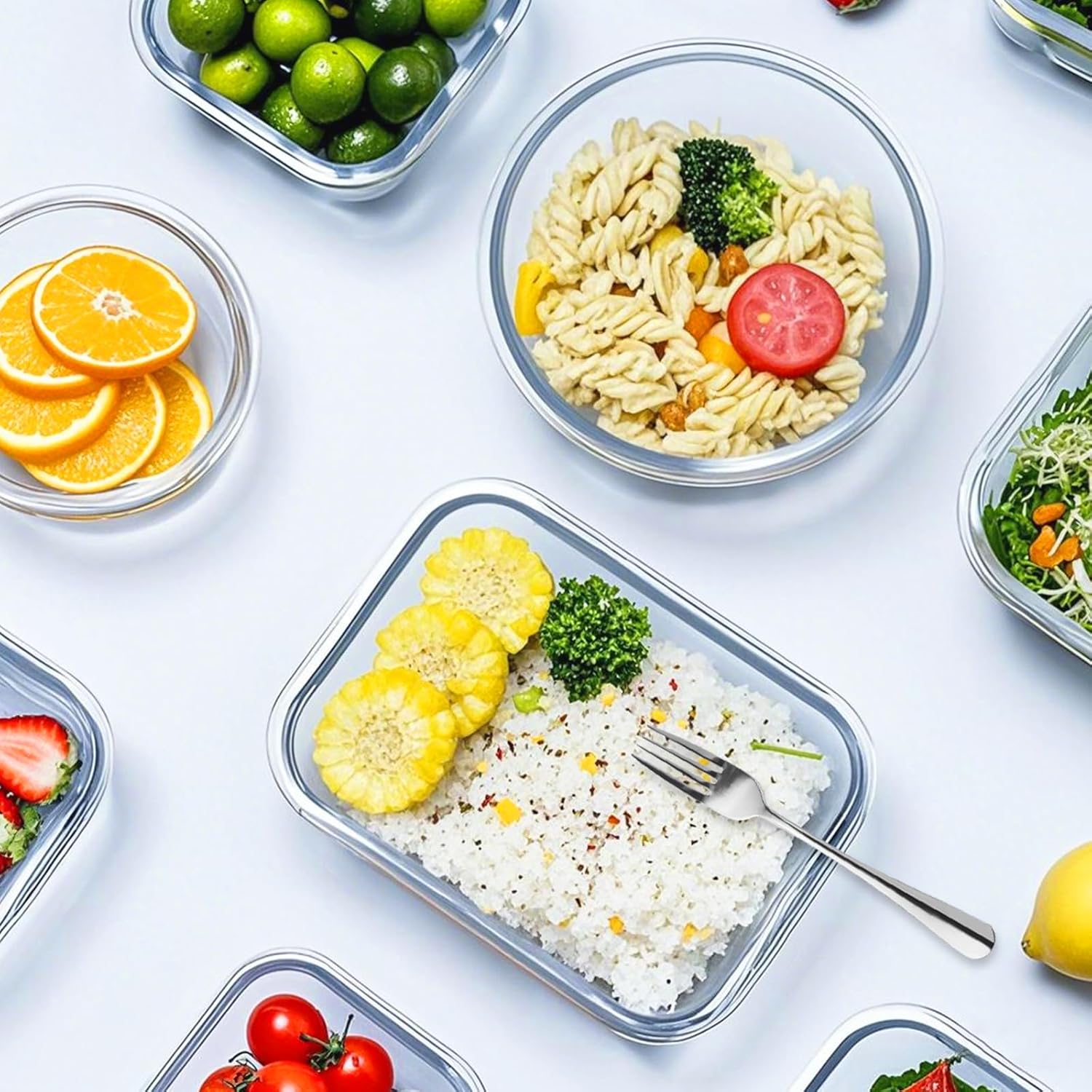 Thumbnail 5 de VERONES Glass Food Containers 12-pack 🍱