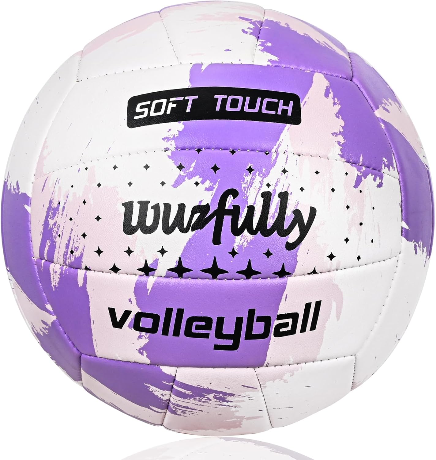 Thumbnail 1 de Wuzfully Volleyball Kinder Soft Touch (Größe 5) – leichter Beachball für drinnen & draußen