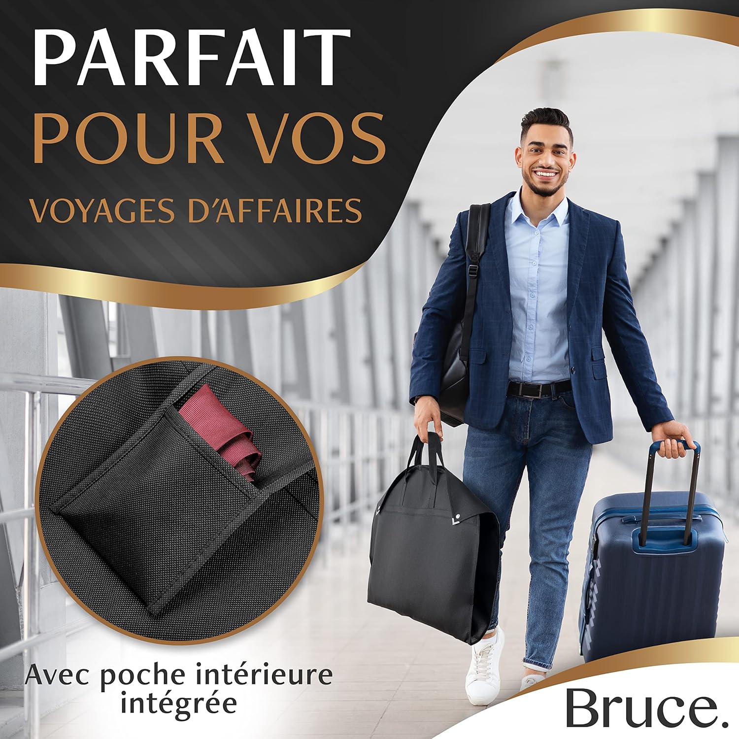 Thumbnail 2 de Bruce.® 7x Premium Housse Vetements 120x60cm