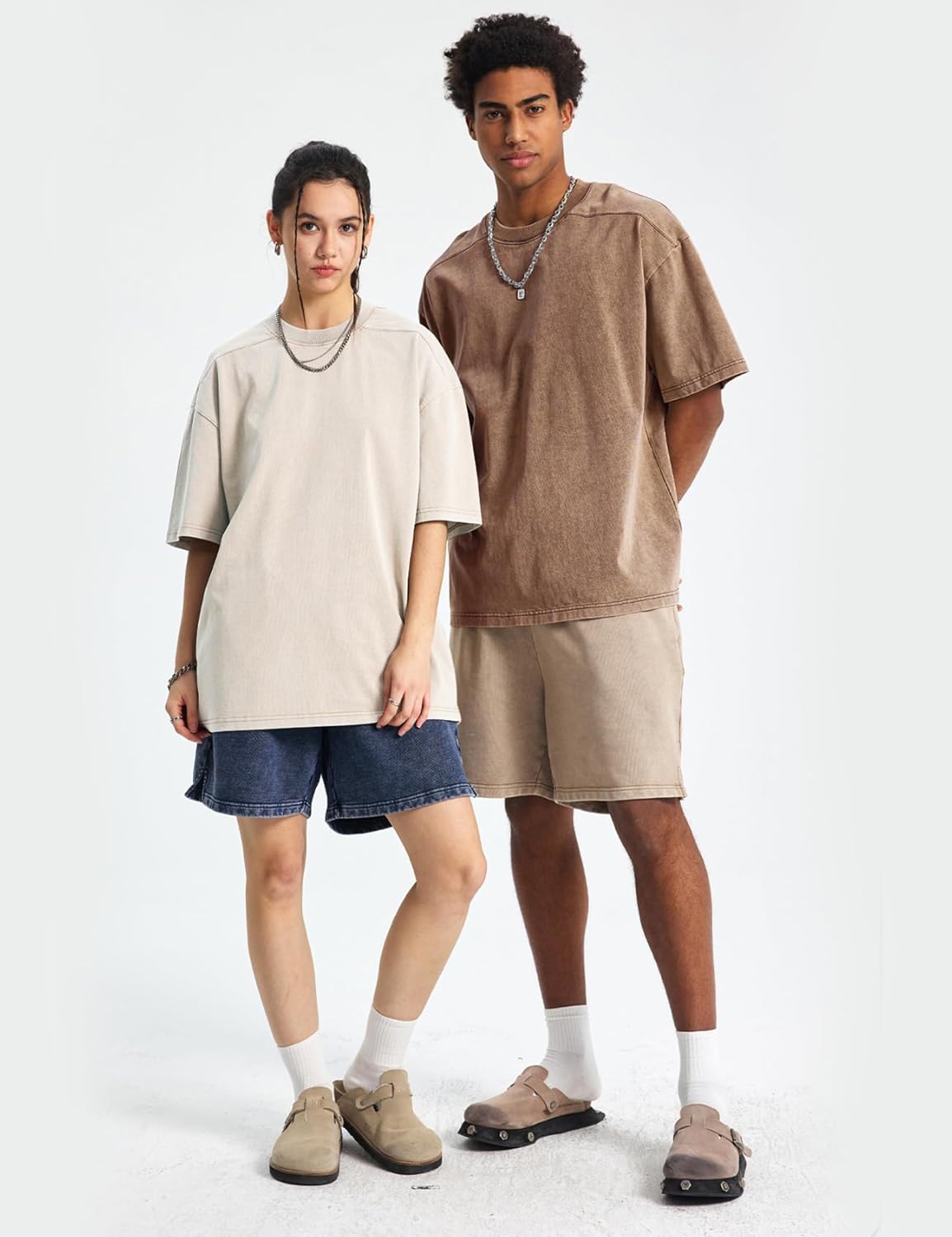Thumbnail 2 de Arssm Oversized Acid Wash T-Shirt, Vintage Cotton