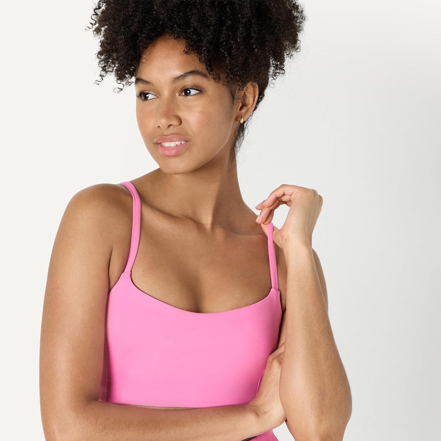 Thumbnail 3 de Amazon Essentials Women’s Active FormFlex Buttery Soft Light Support Sweetheart Neck Yoga Sports Bra