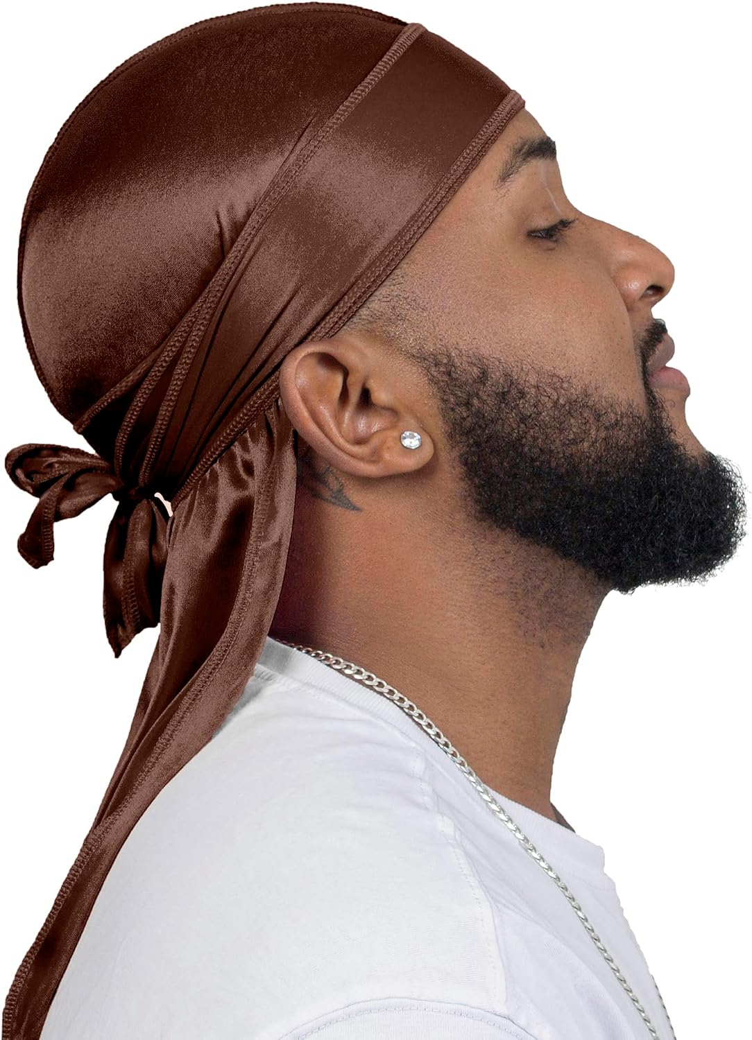 Detalle de ForceWave 4PCS Silky Durags with Wave Cap for 360 Waves