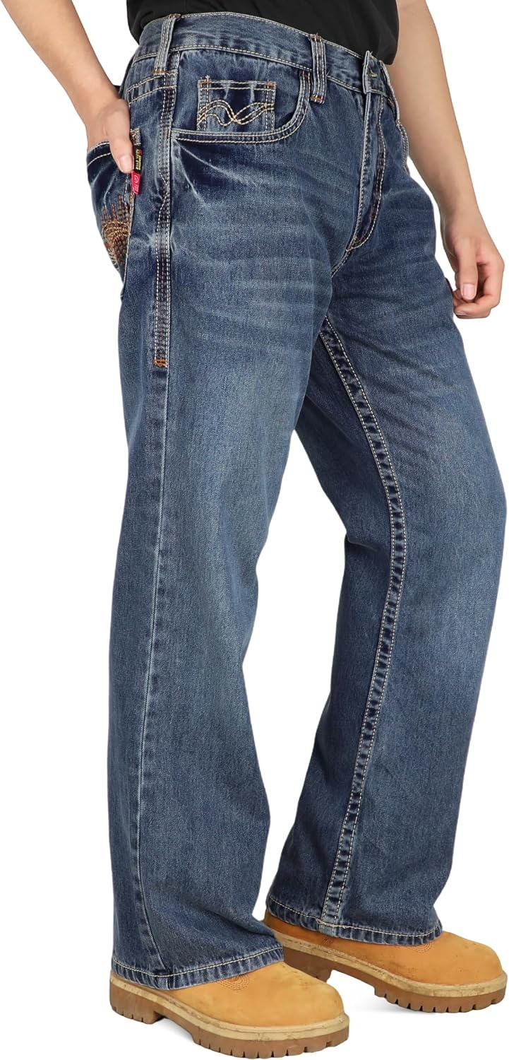 Detalle de BOCOMAL FR Work Jeans, 10 oz