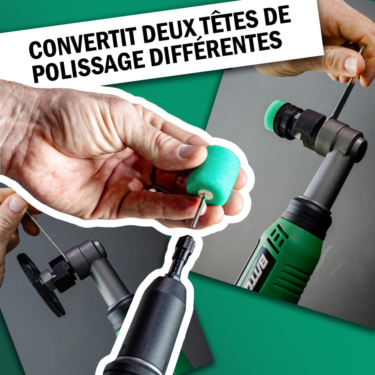 Thumbnail 4 de BATOCA S6 mini-polijstmachine, draadloos 12 V met DA- en RO-aandrijving