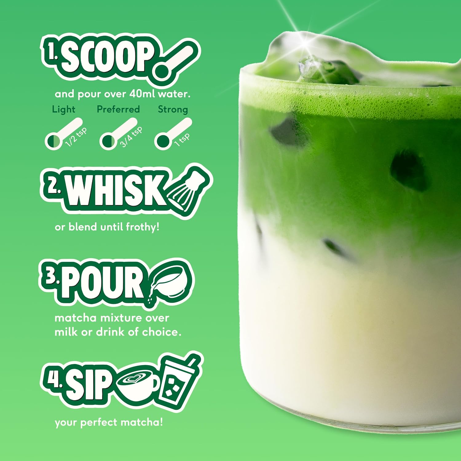 Detalle de PerfectTed Poudre de Matcha – Thé Matcha de Qualité Cérémoniale du Japon, Bio et Sans Additifs