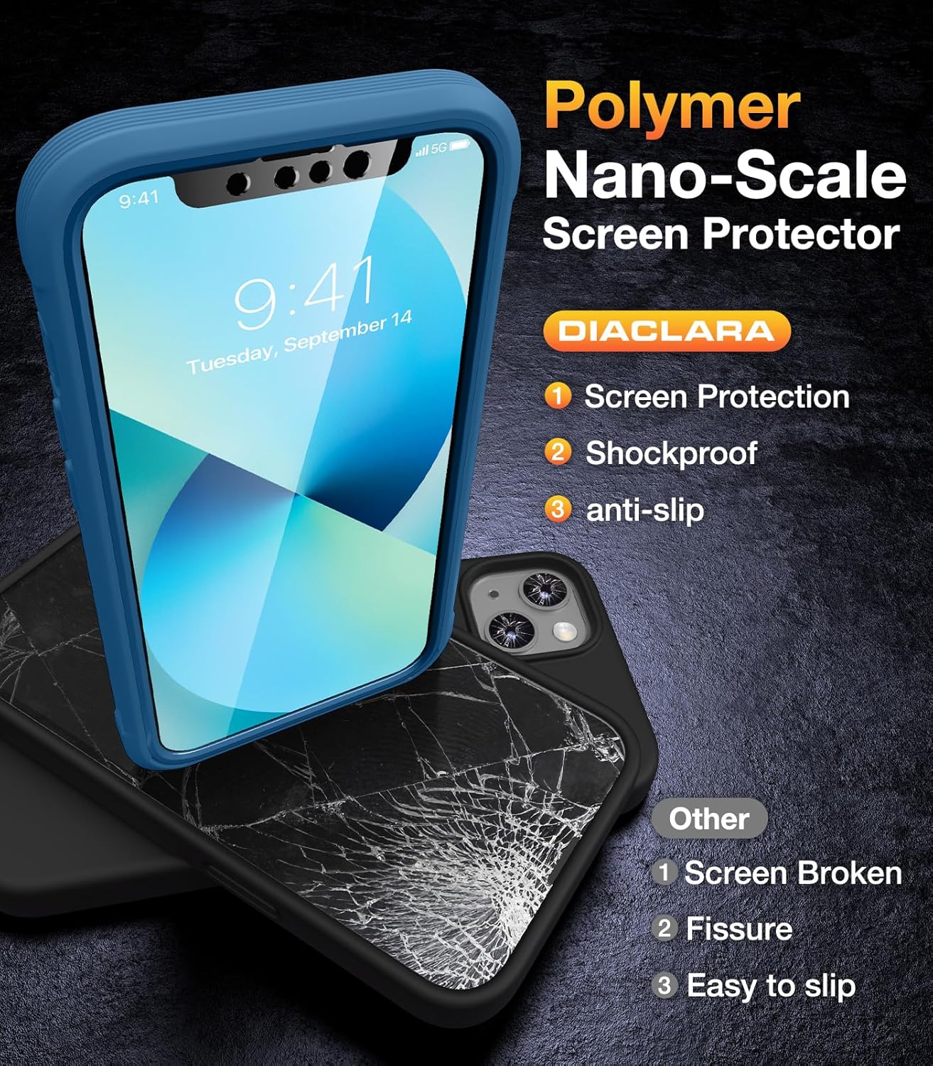 Thumbnail 2 de Diaclara 360° Rugged Case for iPhone 13