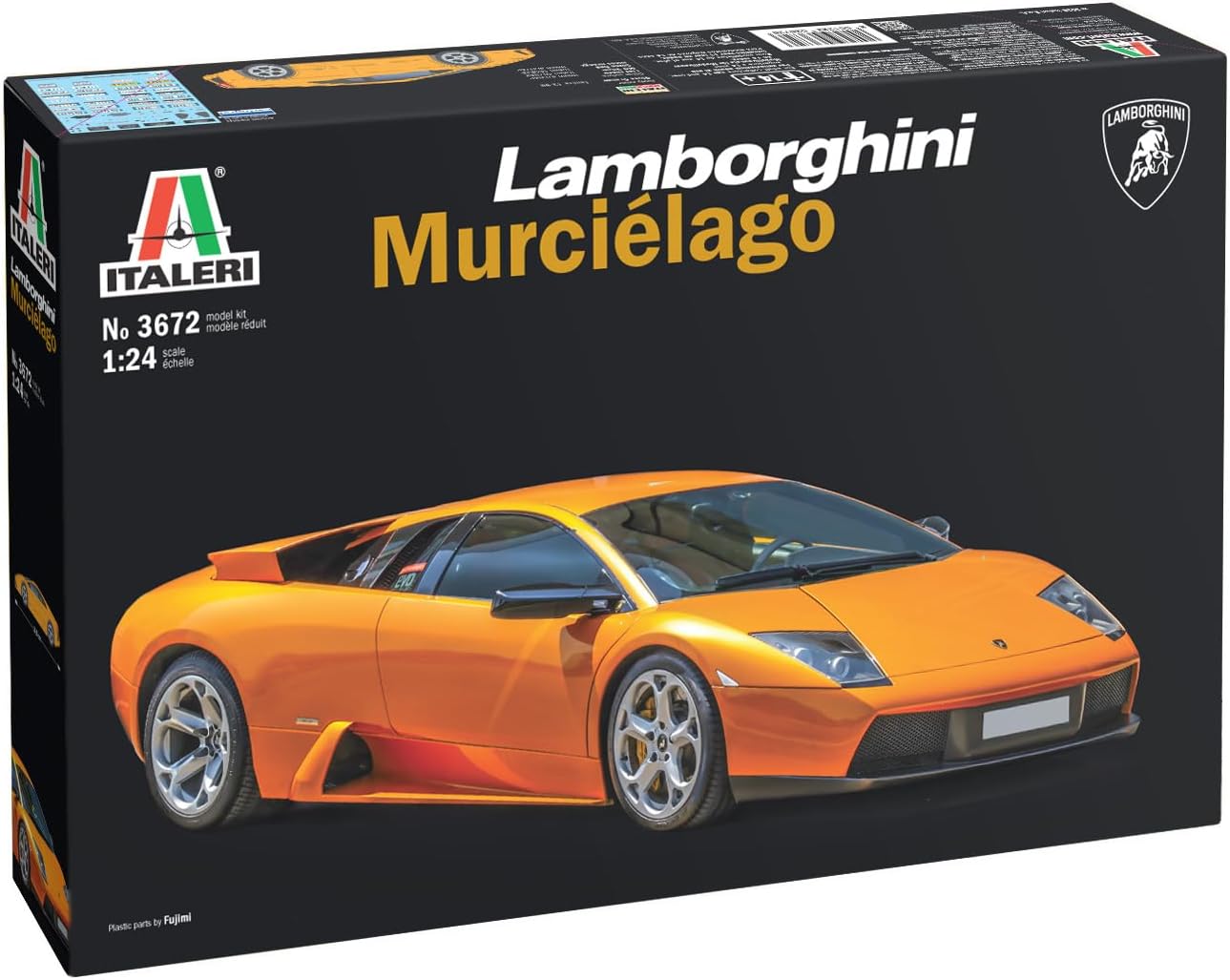 Detalle de Italeri 3672 Lamborghini Murciélago Modellbau 1:24