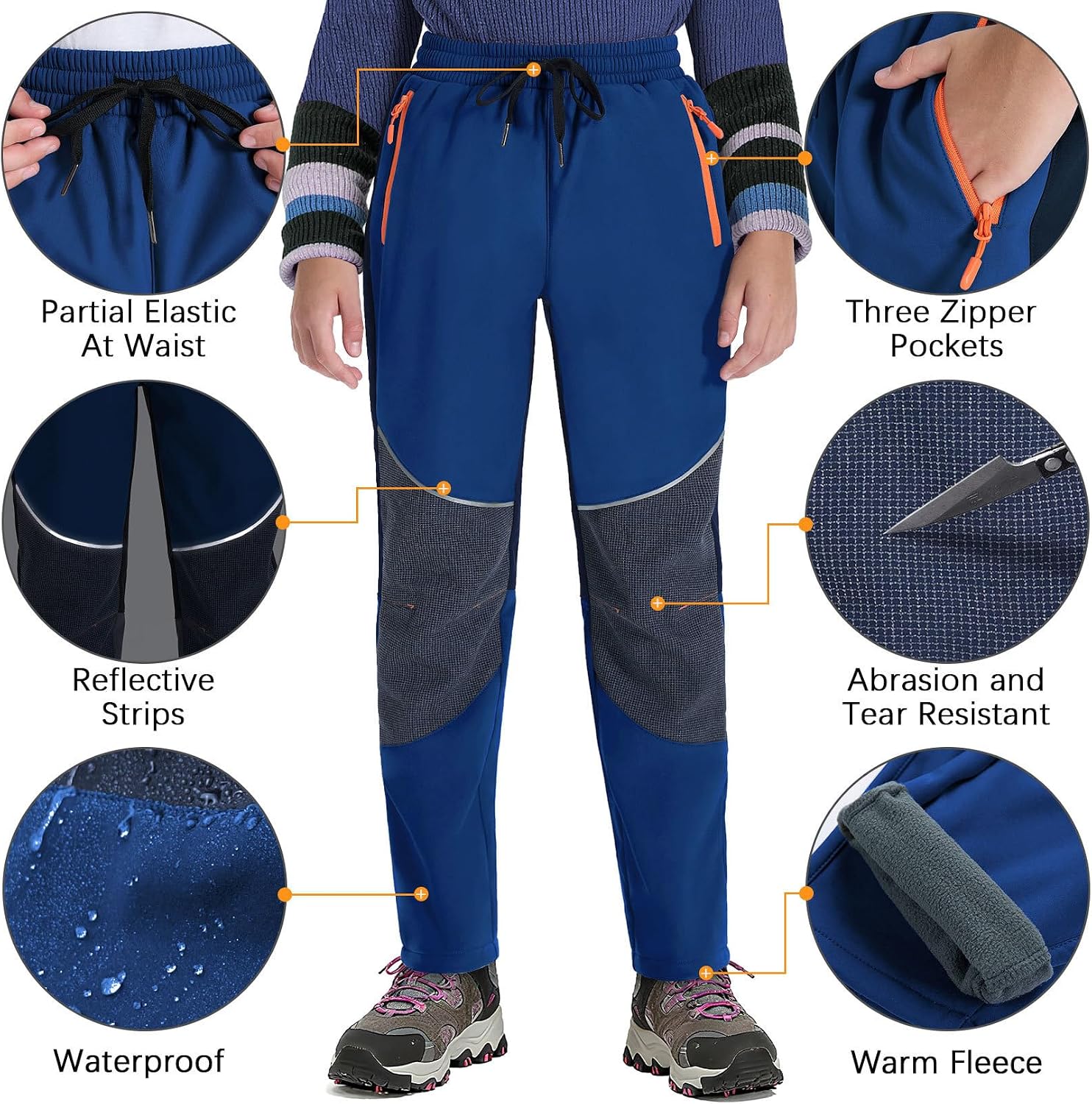 Thumbnail 3 de ANGEL CITIZ Kids Snow Ski Pants: Warm, Durable Winterwear for Active Kids