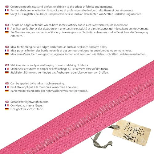 Thumbnail 3 de Les Petits Rubans Cinta al bies 30 mm, 25 m 🧵