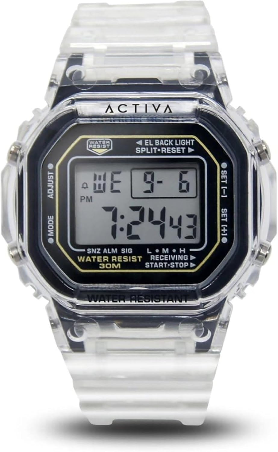 Thumbnail 6 de Invicta Activa Digitale ACW424-009 da uomo in plastica con movimento al quarzo