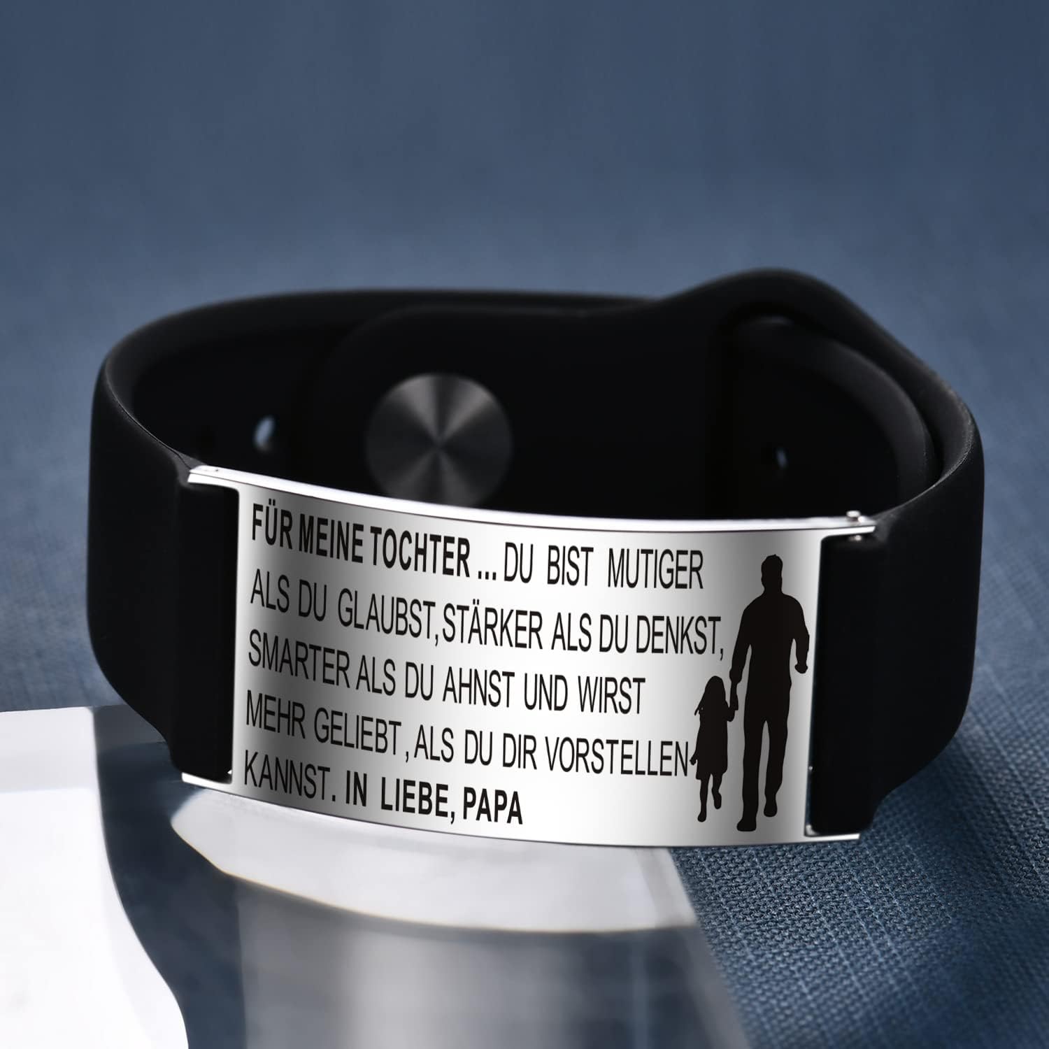 Detalle 2 de YOTHIWAD Armbänder für Tochter mit Gravur