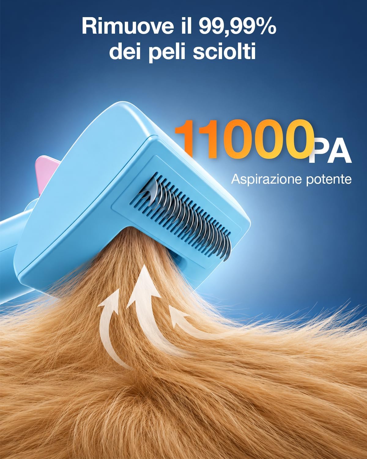 Thumbnail 5 de PETGUGU M1 Pro Tosatrice 7 in 1: aspirapeliere, asciugacapelli e accessori per toelettatura cani e gatti a pelo lungo