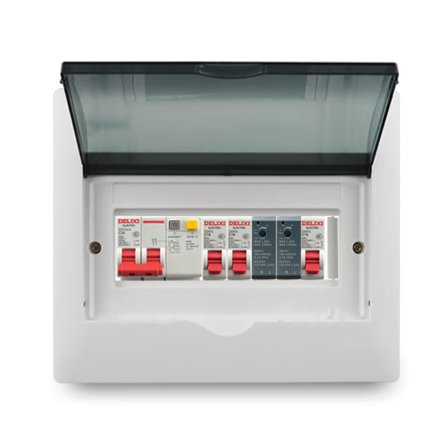 Thumbnail 4 de AGOTD Hutschienen-Netzteil 15 W, 12 V (1,25 A) – DIN-Schienen-Transformator für TS 35