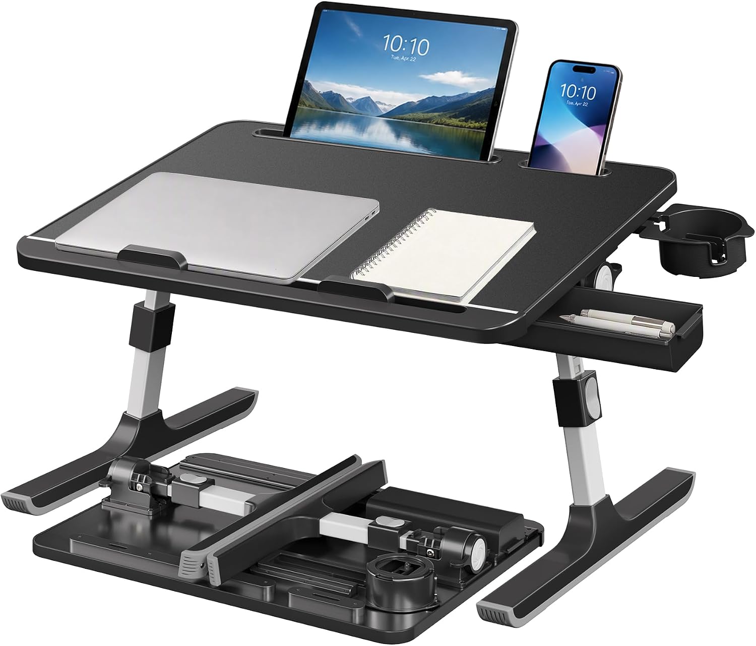 Detalle de SONGMICS HOME Adjustable Laptop Desk, 55.1 lb Capacity