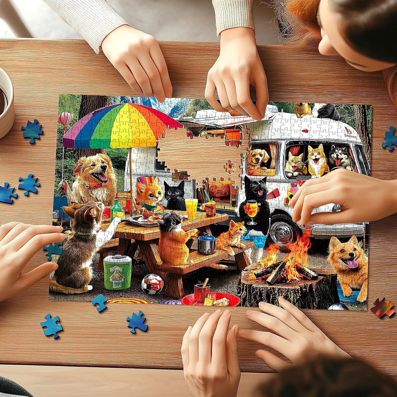 Detalle de 500-Piece Adult Jigsaw Puzzle