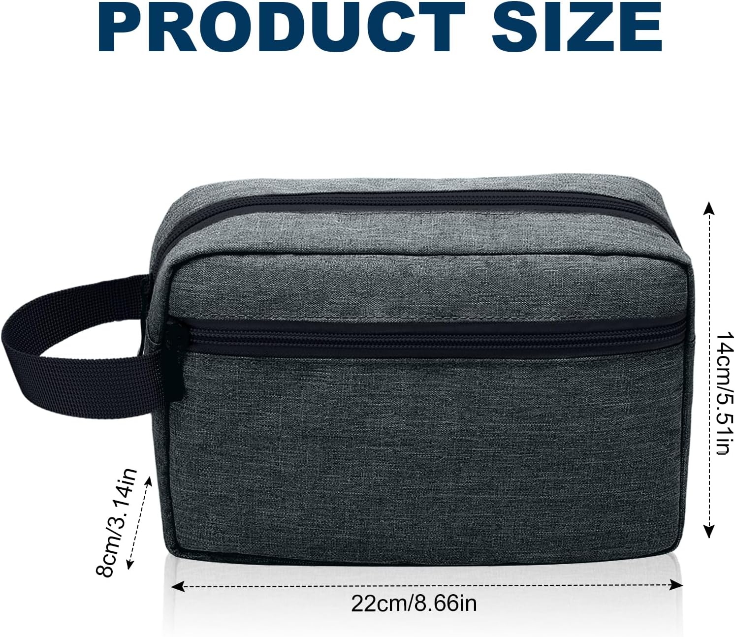 Detalle 2 de Aucuu Trousse de Toilette Voyage Homme