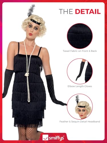 Thumbnail 4 de Costume Smiffys garçonne noir 1920s ⚡