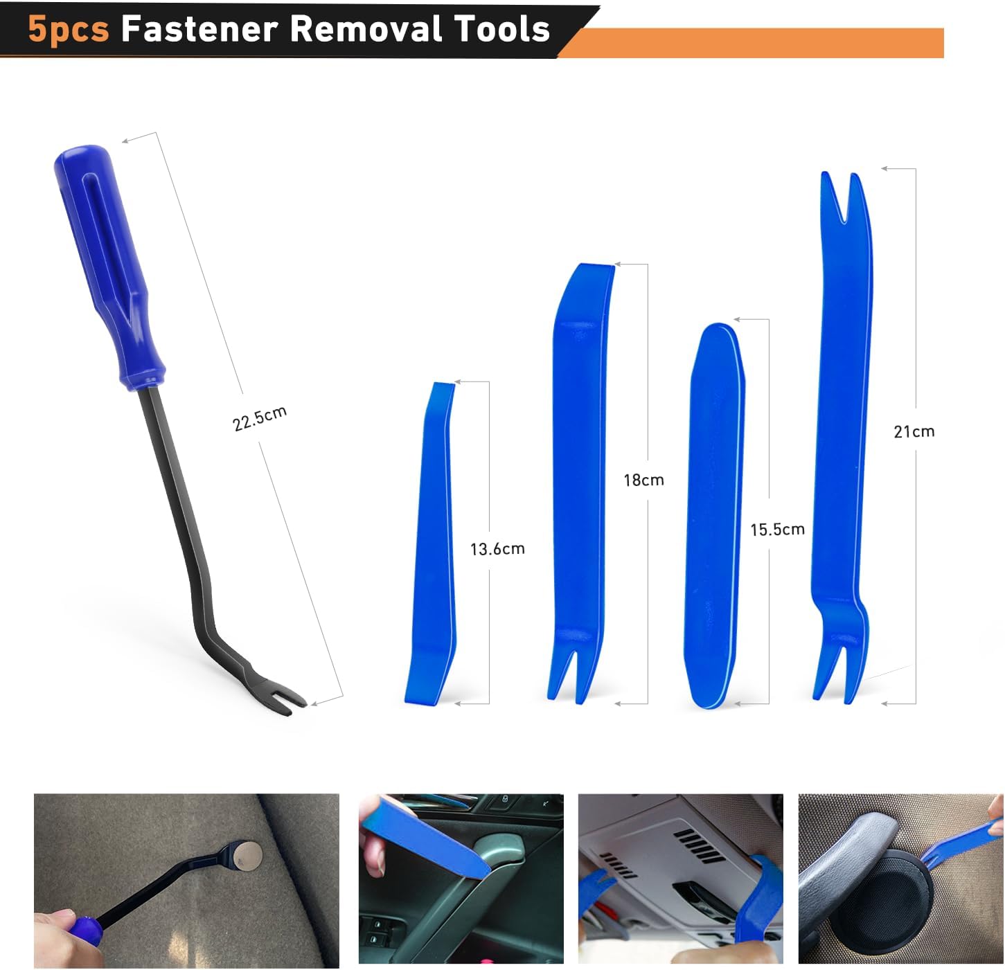 Thumbnail 3 de GOOACC 1045Pcs Car Push Retainer Clips Kit