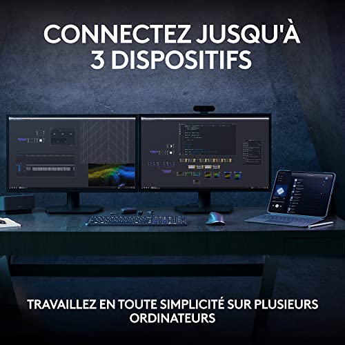 Thumbnail 9 de Logitech MX Keys S Plus Clavier sans Fil et Repose Poignet – FRA AZERTY
