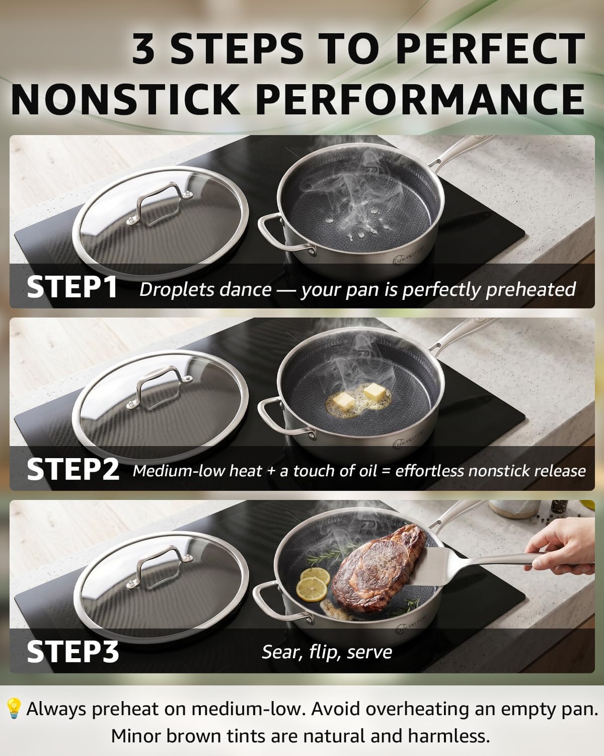 Thumbnail 5 de LOLYKITCH Deep Skillet, 12-Inch