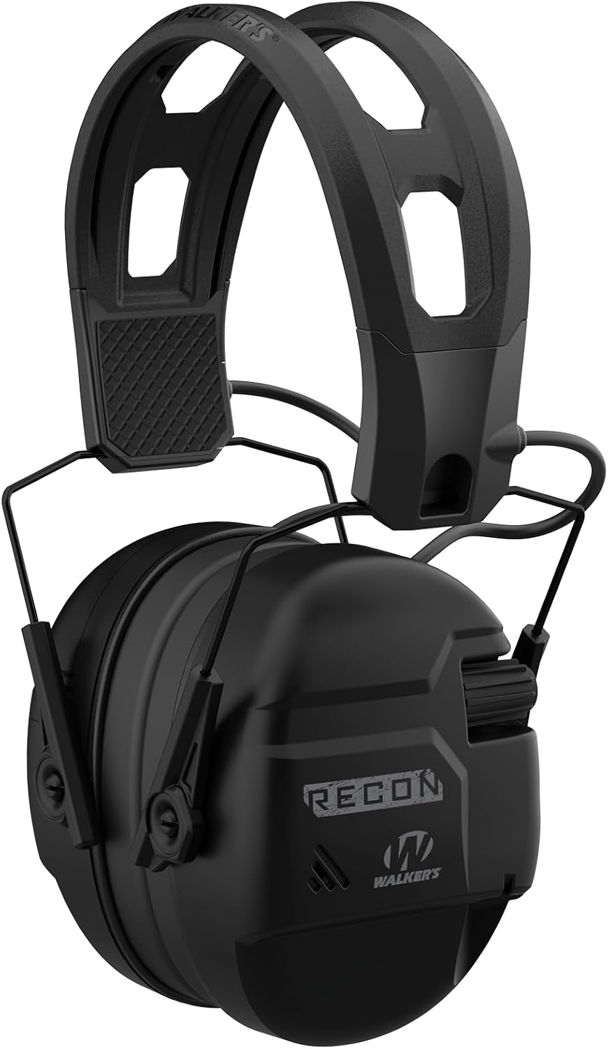 Detalle de Walker’s Recon Digital Muffs: Durable IPX4 Hearing Protection with HD Speakers